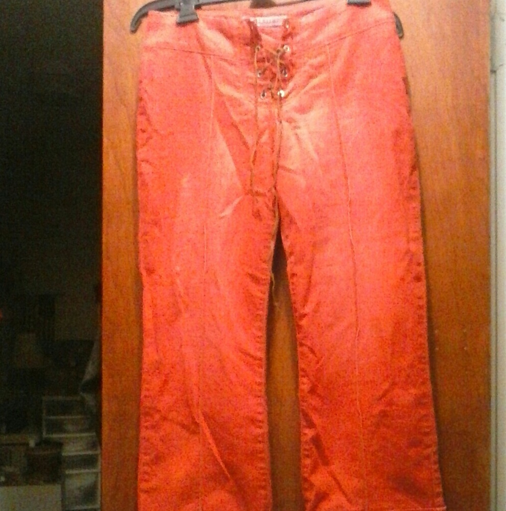 Lace uo vintage Hot Kiss Jeans 5_6 made in U.S.A.